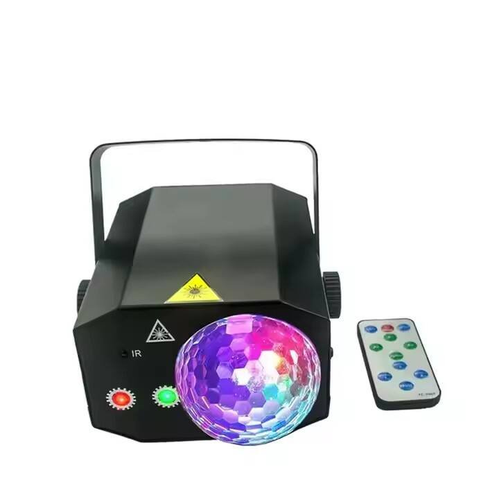 Ball Laser Projector Lights LED 2 in 1 Rotating Strobe Party Light Laser Light for DJ Disco Party Night Club KTV Bar Pub Home