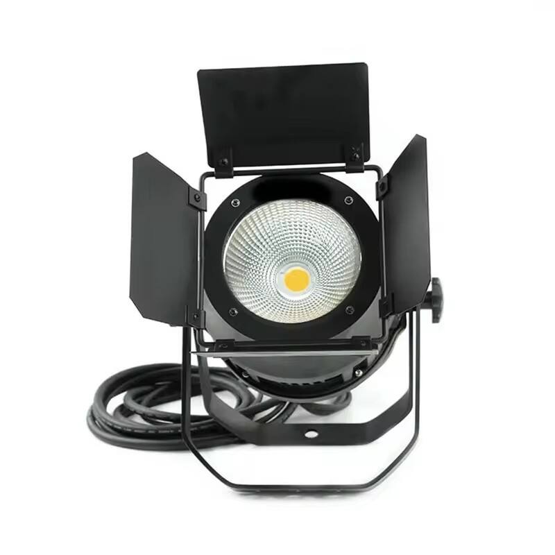 ไฟพาร์ LED กันน้ำแบบมืออาชีพ AOPU IP65 COB พาร์ 200W ไฟสำหรับใช้ภายนอกอาคาร พร้อมเอฟเฟกต์แสงแฟลชสำหรับคอนเสิร์ตและพื้นที่ท่องเที่ยว