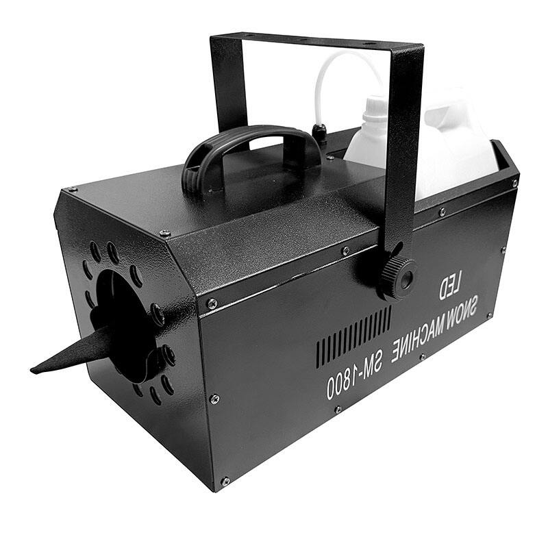 AOPU 1800W Snow Machine 12 RGB Three in One Beads Snow Maker Machine Stage Lighting Equipment for Wedding