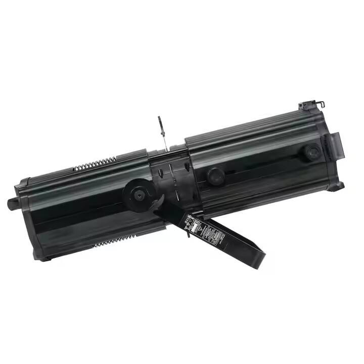 Éclairage professionnel pour théâtre 2-en-1 / 4-en-1 (200 W), projecteur LED COB à faisceau profilé avec zoom, blanc froid (CW) ou blanc chaud (WW), 200 W / 300 W