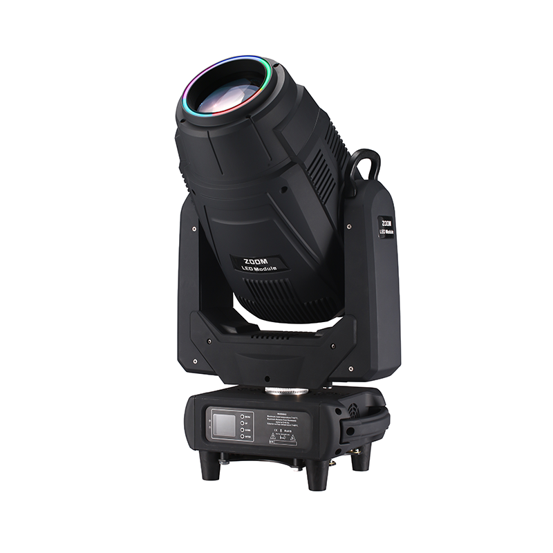 AOPU 450W RGB LED Beam Moving Head Light 3 in 1 GOBO Moving Head Stage Light for Concert
