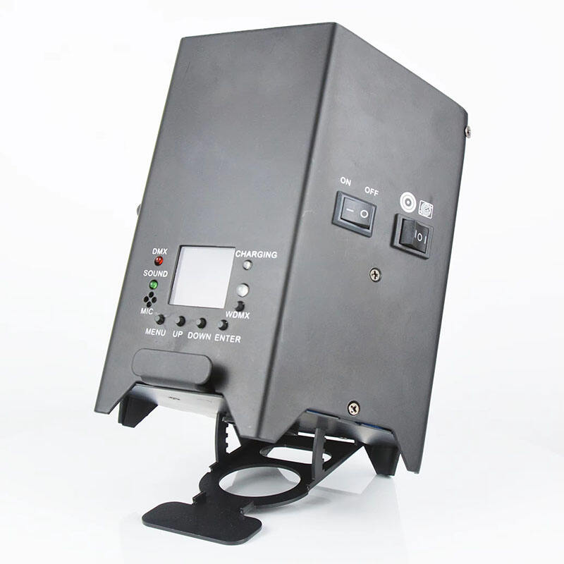 AOPU โคมไฟ LED Par แบบมีแบตเตอรี่ 6*18W RGBWA+UV 6In1 โคมไฟเวทีไร้สายสำหรับงานปาร์ตี้ บาร์ คลับ งานแต่งงาน