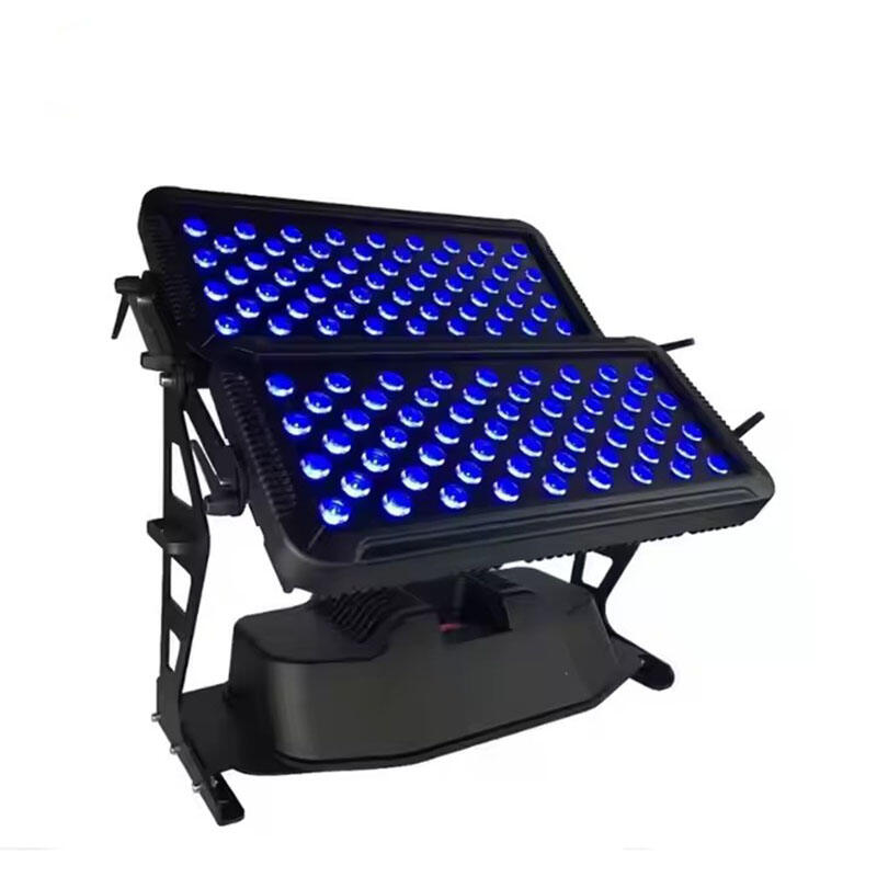 120x10w RGBW DMX LED Spot Light Wall Wash Lights Effect City Architecture LED Stage Lighting Lamp for Wedding Church