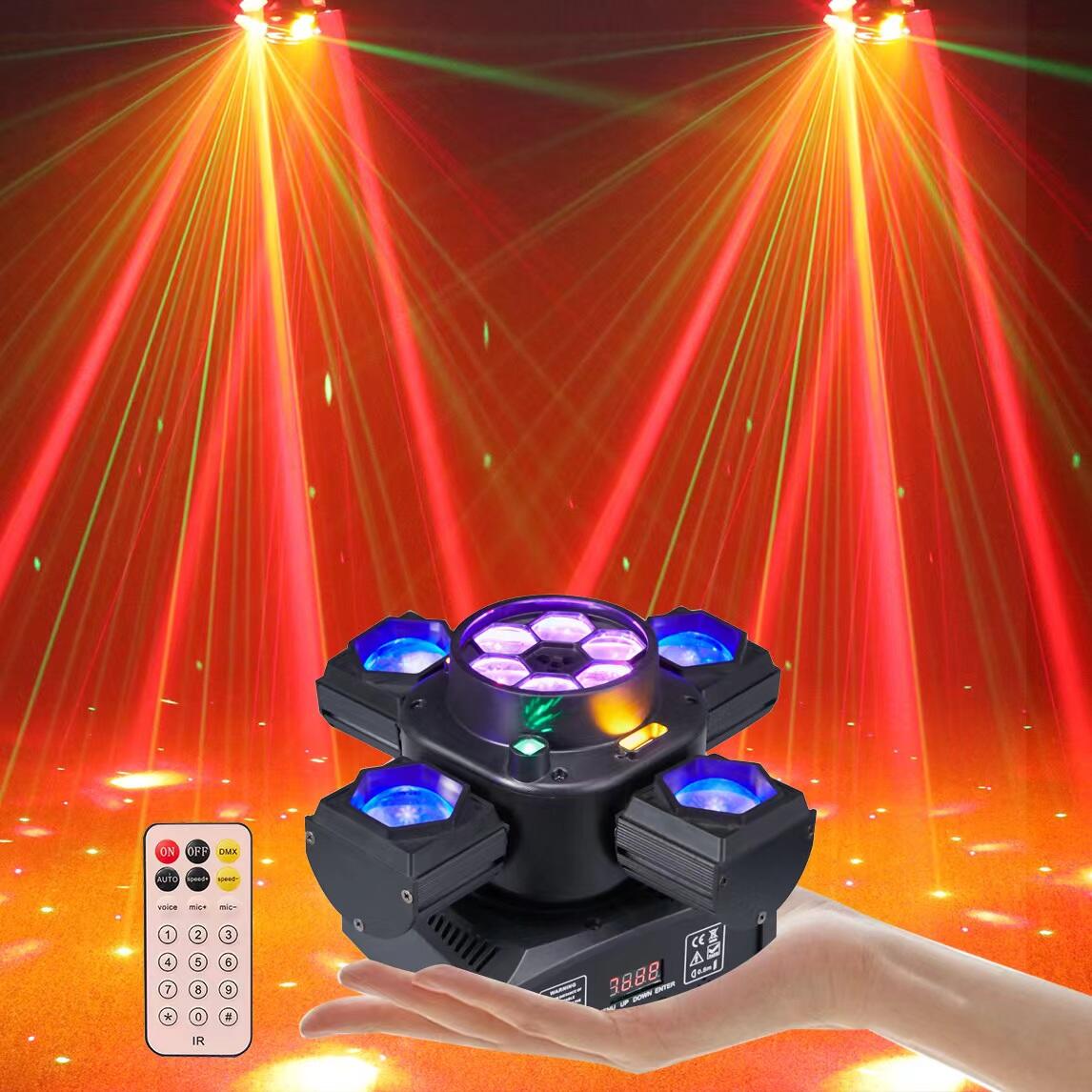 AOPU Popular Product 80W Stage Lights Moving Head Disco Laser Light Stage Lights Bar for DJ Club Party