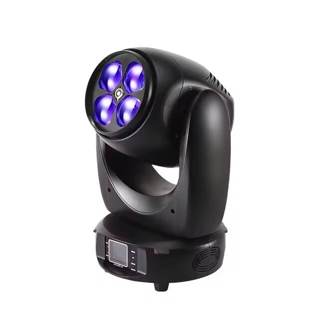 New 4X40W Rgbw 4In1 Zoom Wash Effect Dmx Control Mini Led Zoom Wash Moving Light Dj Led Moving Head Beam