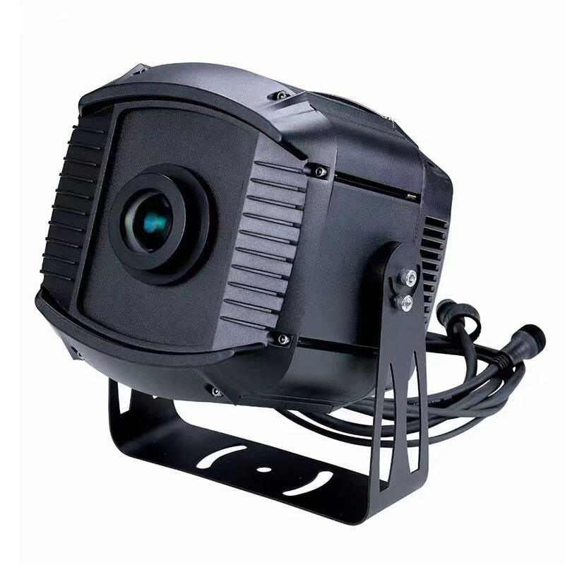 200W RGBW LED Customized Logo Gobo Projector Light IP65 Waterproof Rotating Led Logo Projector Light for Outdoor