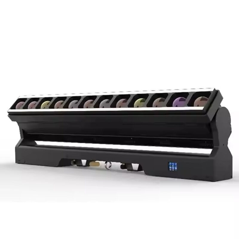 12*40W 4 in 1LED Matrix Moving Head Light Long Beam Bar Moving Head Wash With Zoom