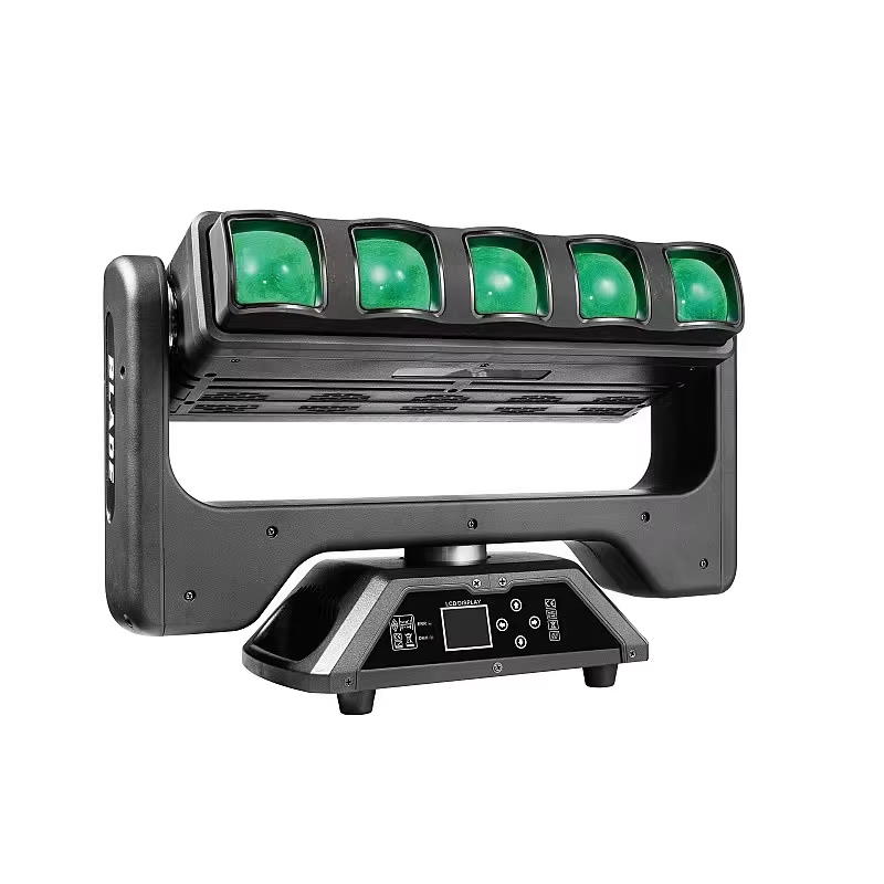 Strobe Light 5*60w RGBW 4in1 DMX Pixel Beam Bar Light Beam LED Beam Moving Head Stage for DJ Disco Event Stage Lighting