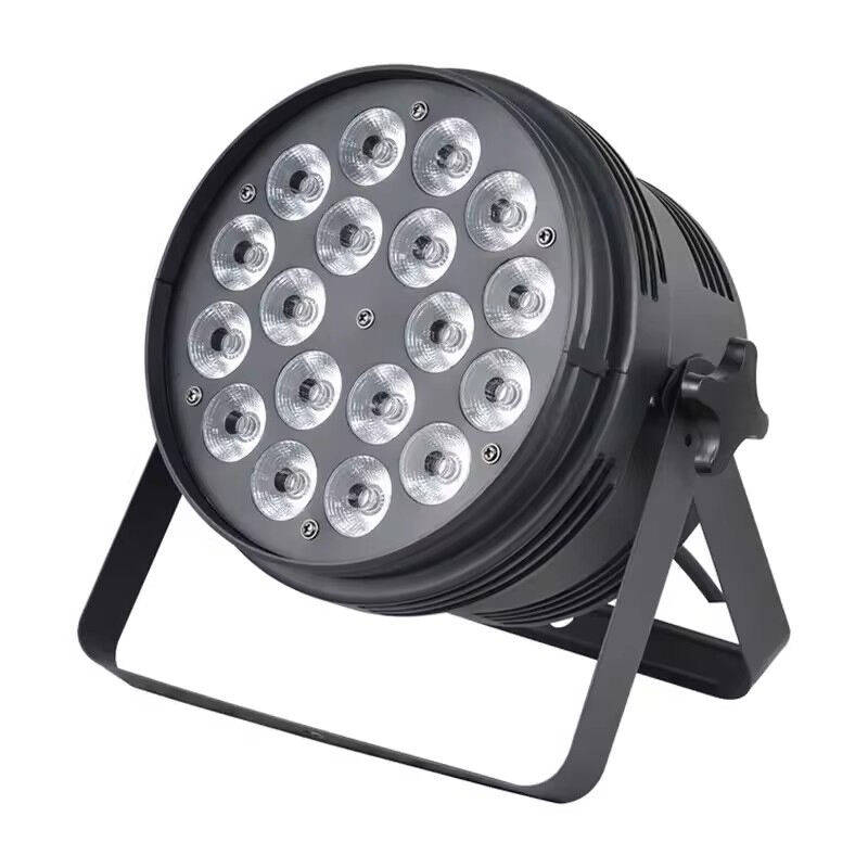 Event Bühnenlichter RGBW 4 in 1 Par LED 18x12 Dmx Flat Slim Par 64 Licht für Dj Disco Party