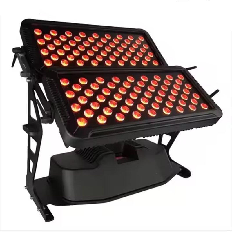 120x10w RGBW DMX LED Spot Light Wall Wash Lights Effect City Architecture LED Stage Lighting Lamp for Wedding Church