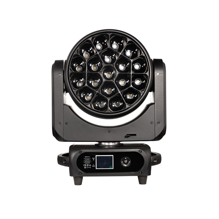 AOPU RGBW 19x40w Bee Eye Moving Head Light CTO Beam Moving Head Wash Light