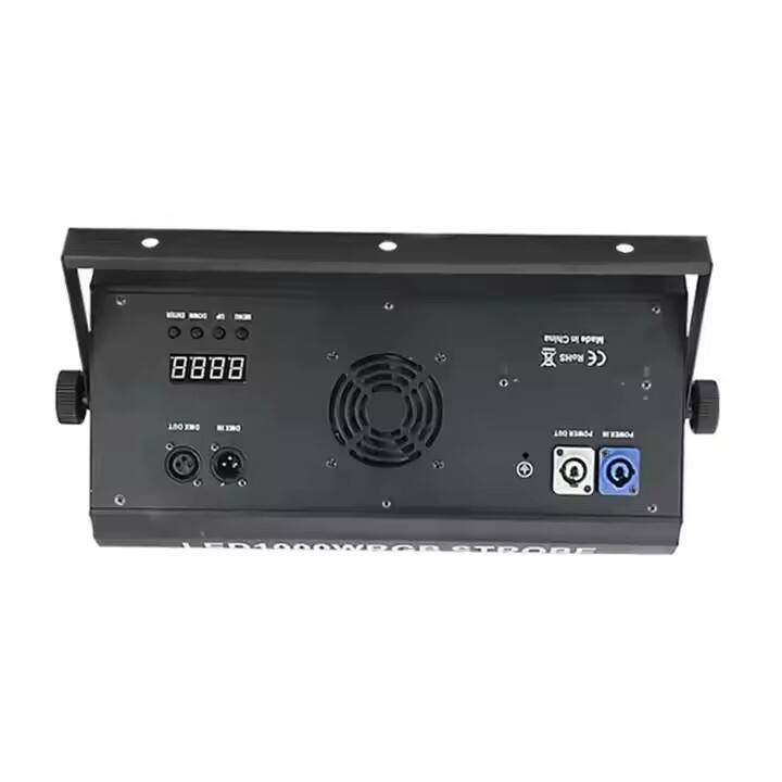 1000W Atomic LED Strobe Light for DJ Disco Party Wedding RGB Full Color DMX Control Beam From Laser Source