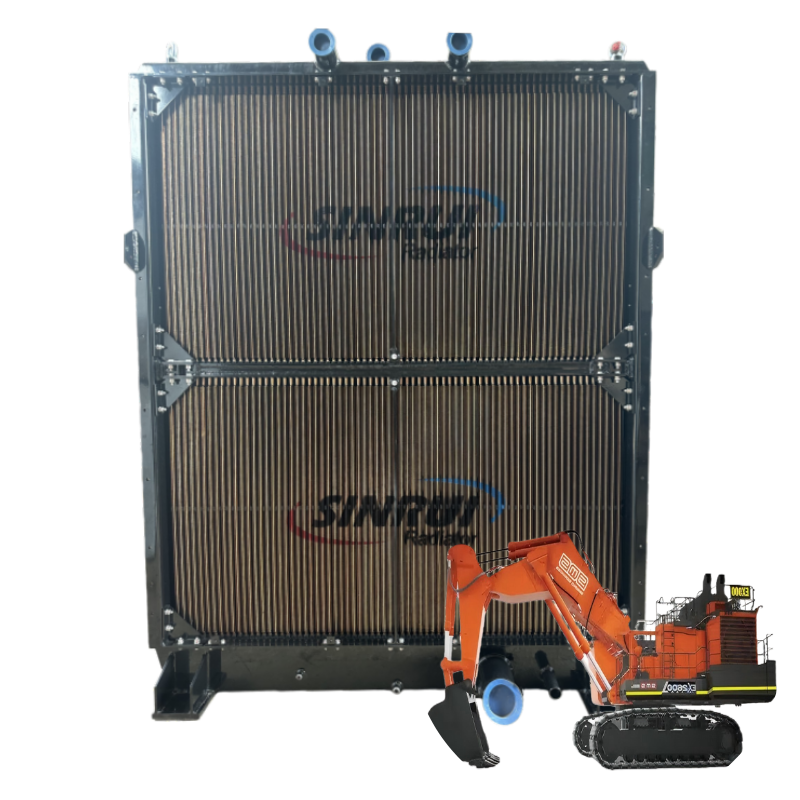 Hitachi EX2500-6 Radiator Core Replacement Assembly