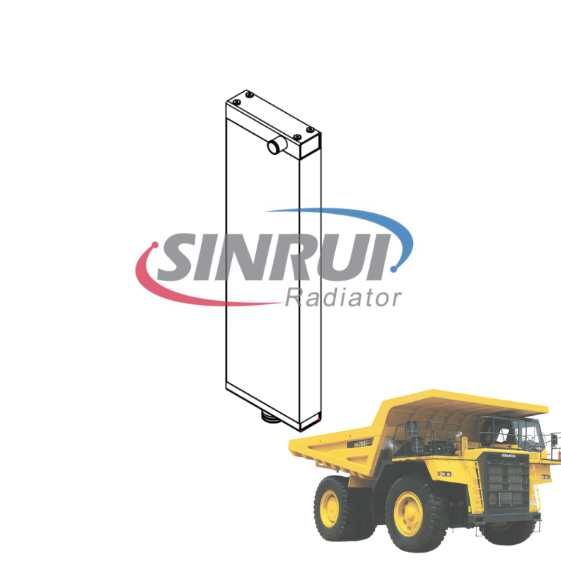 High Performance Aluminum Radiator 561-03-81632 Suit For Komatsu HD785-7