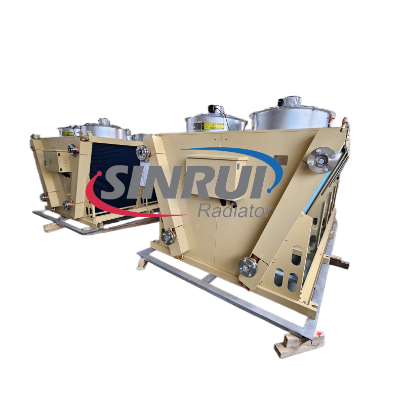 Air-Cooled Fluid Cooler for Crypto Mining Devices