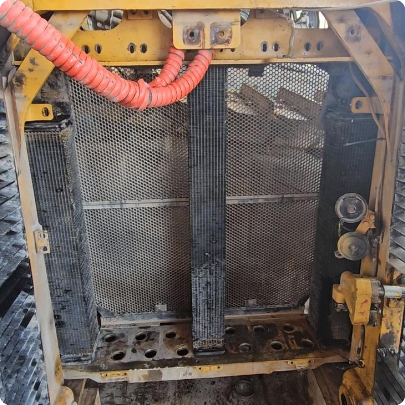 copper finned radiator core design-0