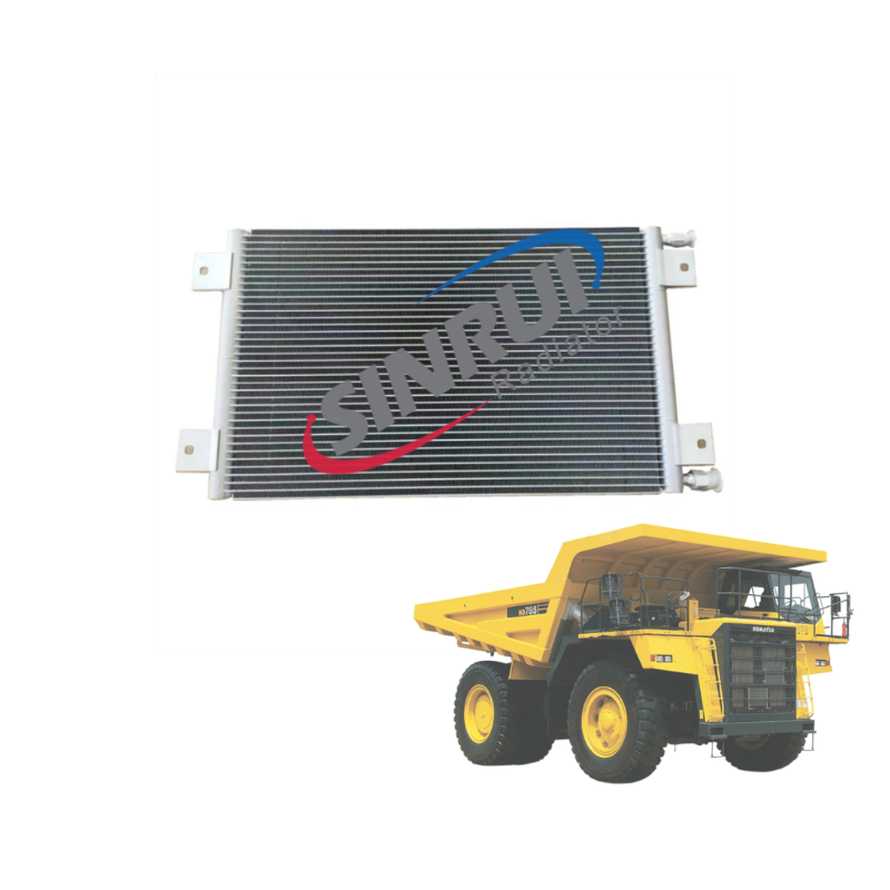 High Quality Aluminum 56E-07-21133 Condenser Suit For Komatsu HD785-7