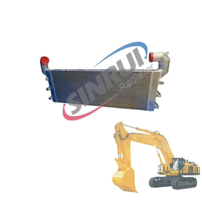 Mining Aluminum 21T-03-31160 Charge Air Cooler Suit For Komatsu PC2000-8