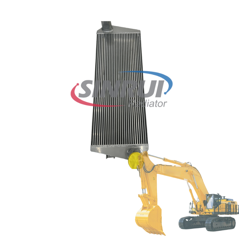 Mining Aluminum Radiator PN 21T-03-31711 Suit For Komatsu PC2000-8