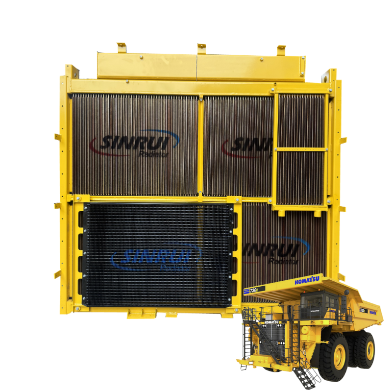 Komatsu 730E Radiator (PC1883) — Industrial Mining Cooling Core, ISO ...
