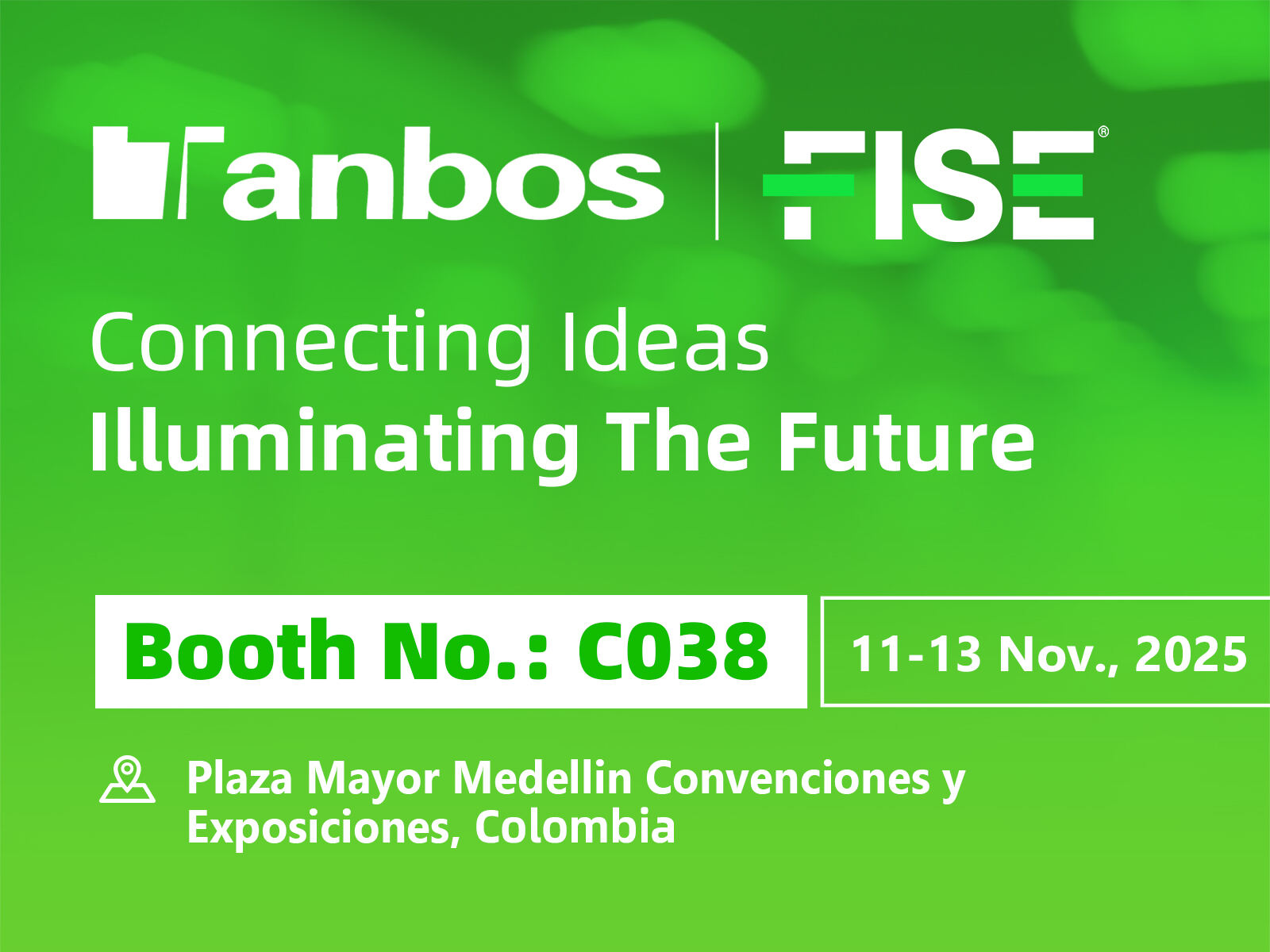 تدعوك تانبوس لزيارتنا في معرض FISE 2025 في كولومبيا
