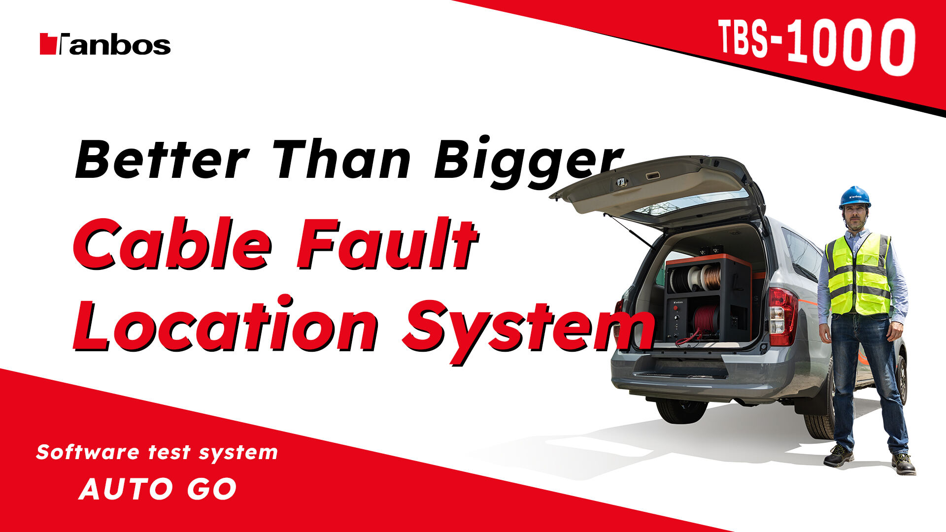 TBS-1000 Vehicle mounted cable fault location system