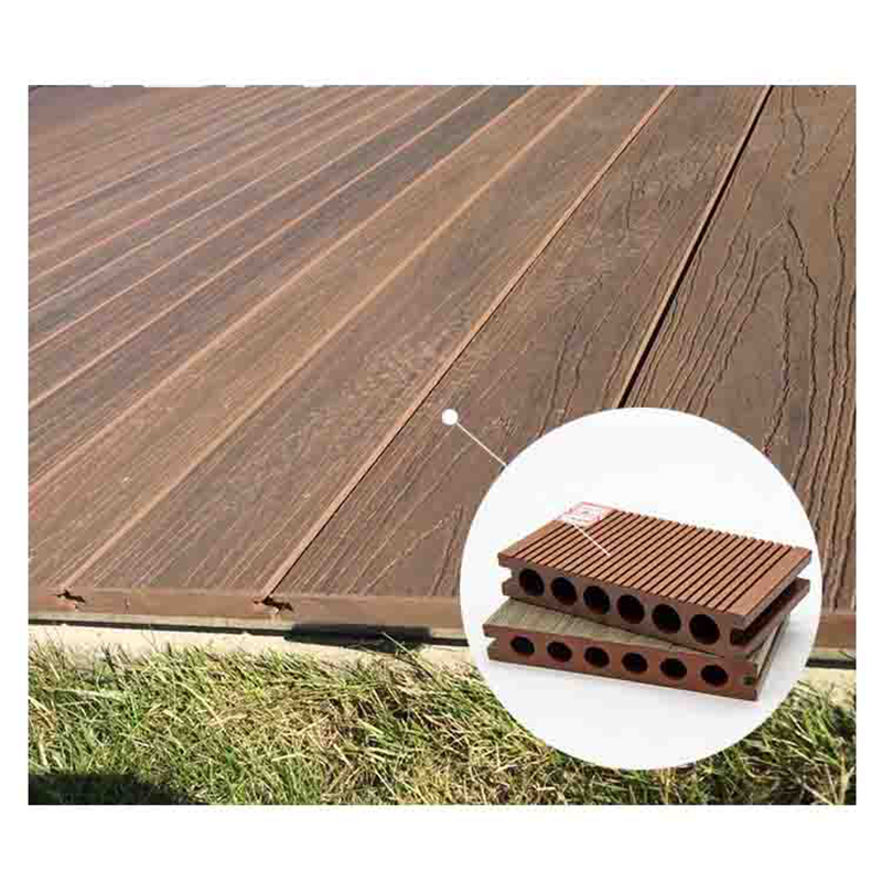 Outdoor Smooth WPC Decking 