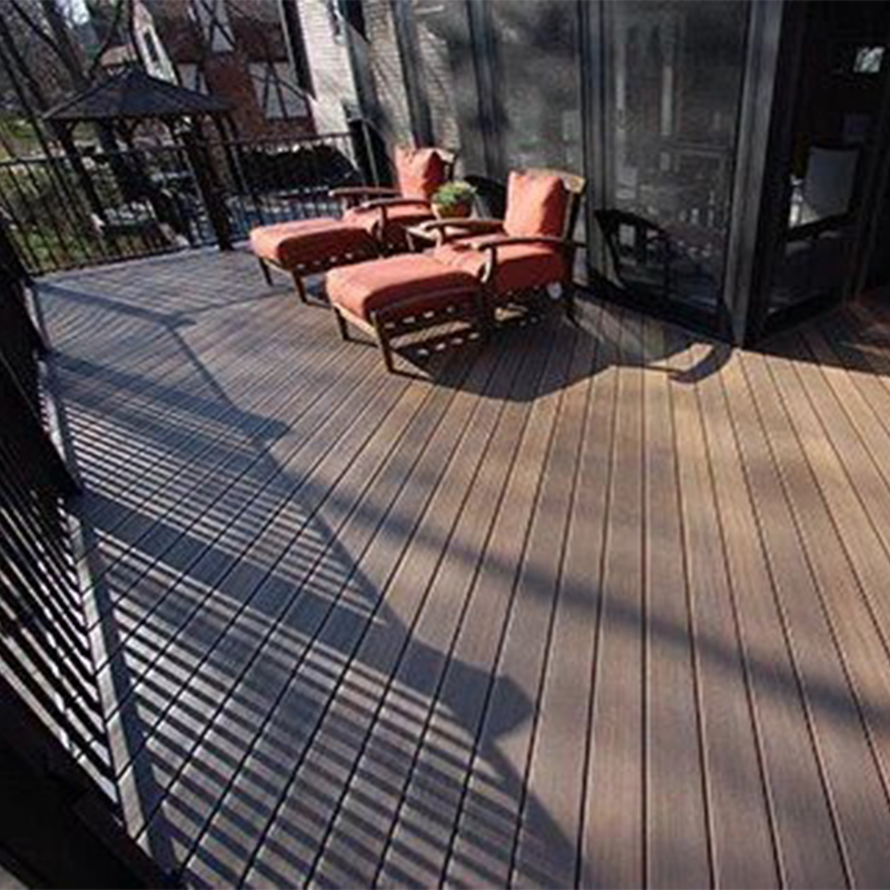 Outdoor Wood Grain WPC Decking