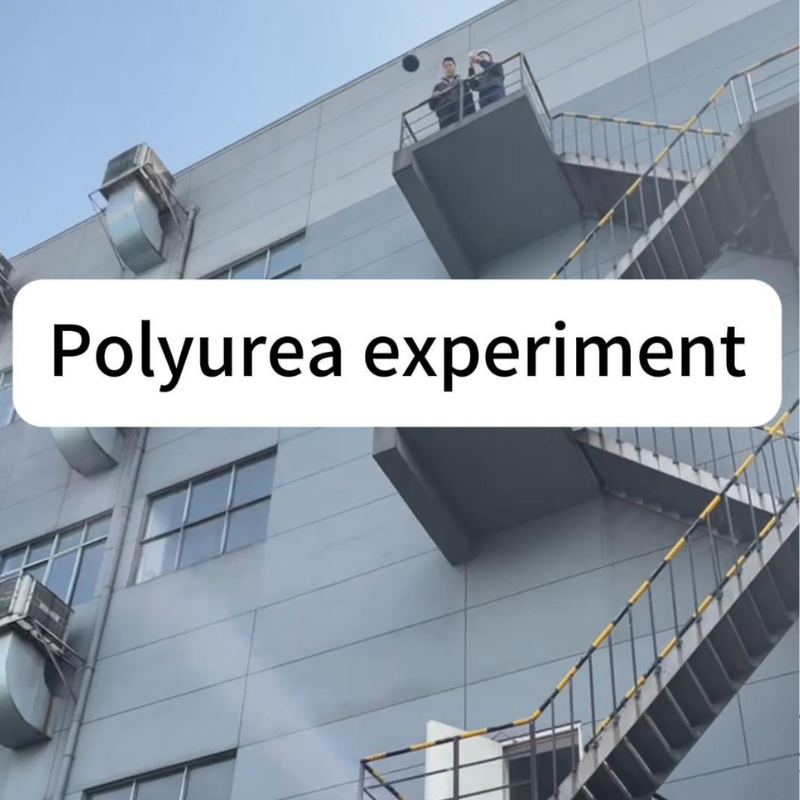 Polyurea experiment.