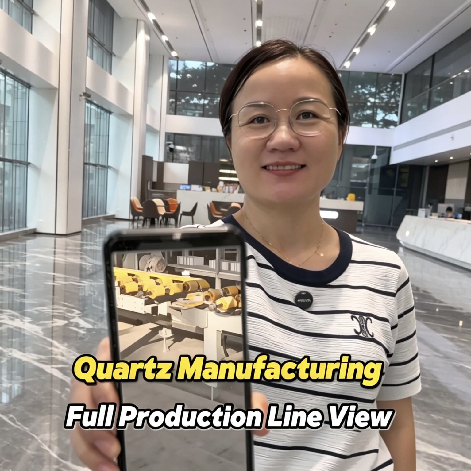 Tour our engineered quartz direct source factory, full production process inside view! Factory direct supply without mid