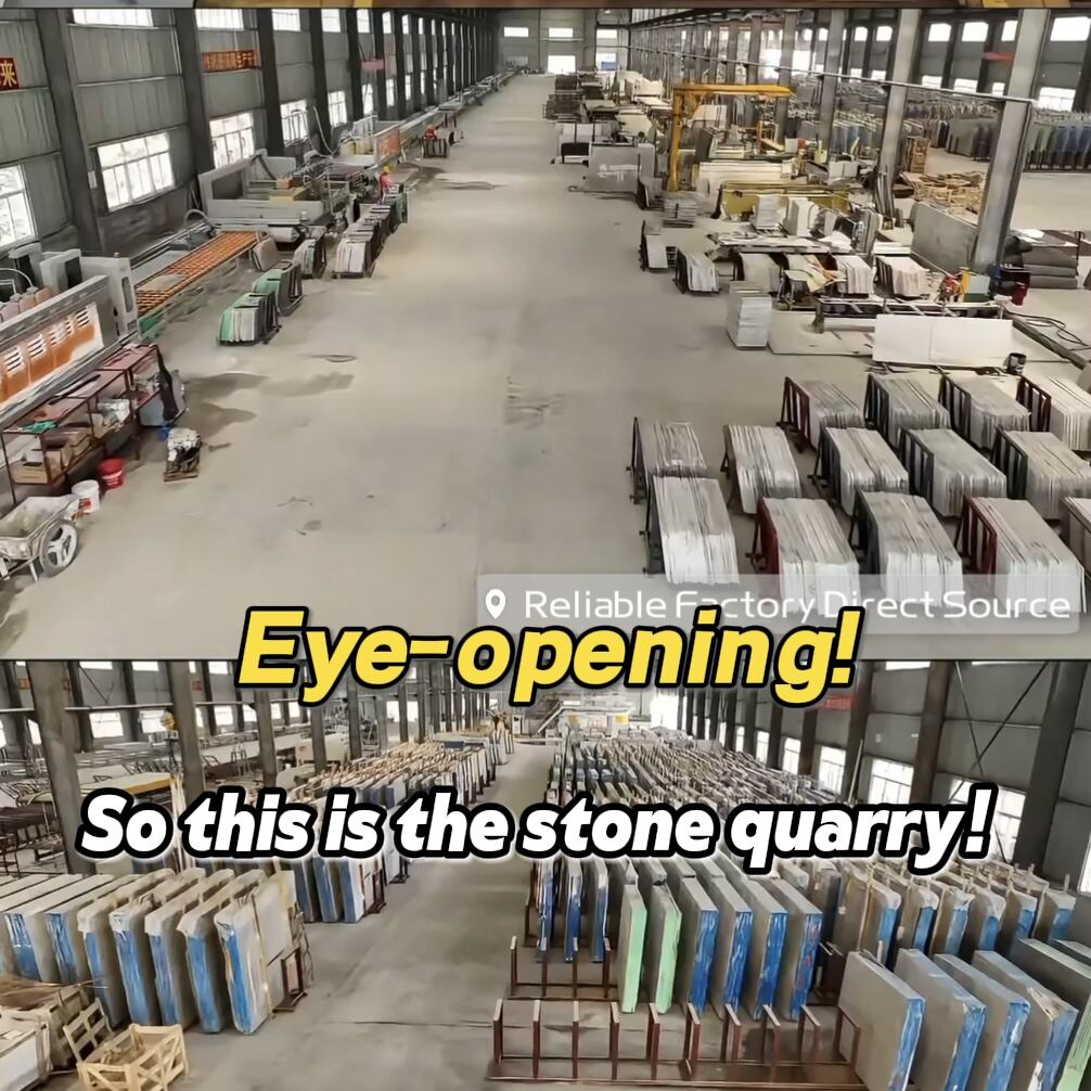 In-stock stone slabs! No waiting, direct supply 🚢”