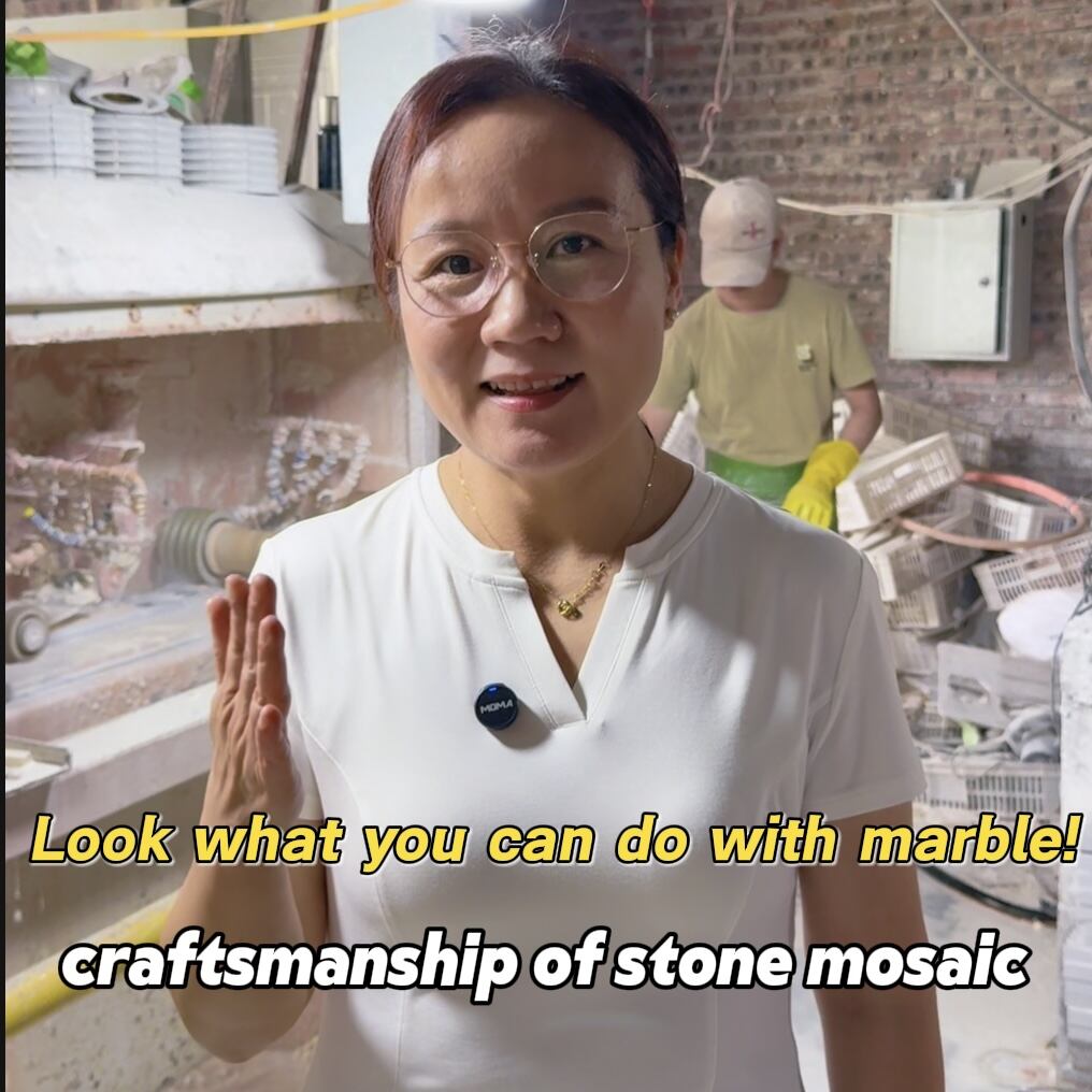 Source Factory Custom Stone Mosaic，Customizable natural marble in various sizes and styles