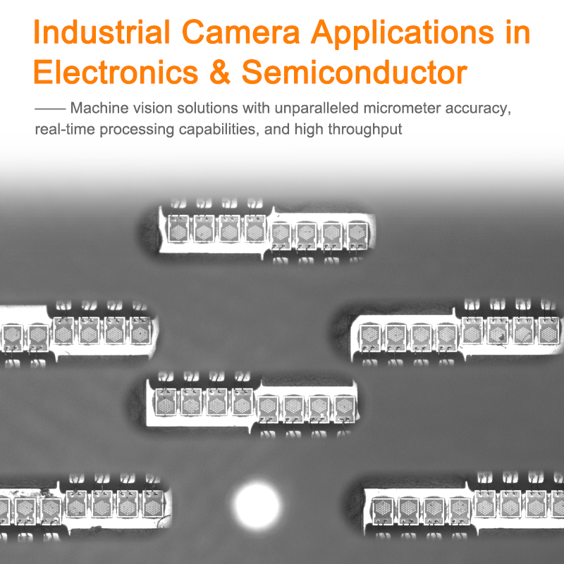 Applicazioni delle telecamere industriali nell'elettronica e nel settore dei semiconduttori