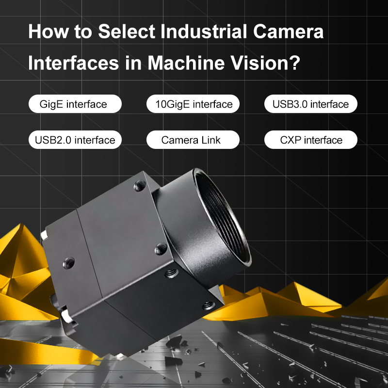 How to Select Industrial Camera Interfaces in Machine Vision?