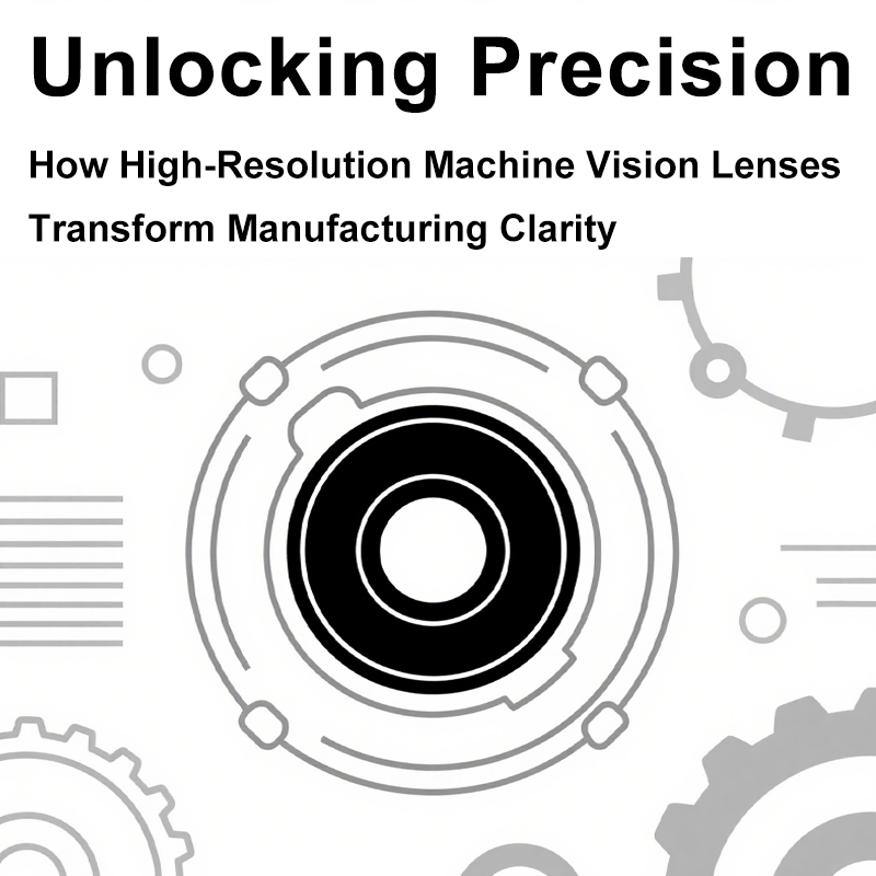 Objectifs de vision industrielle haute résolution : Améliorer la netteté des images dans la fabrication précise
