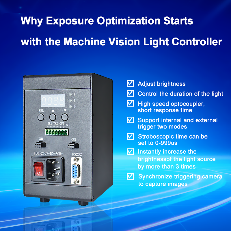 Comment optimiser l'exposition à l'aide d'un contrôleur d'éclairage pour vision industrielle