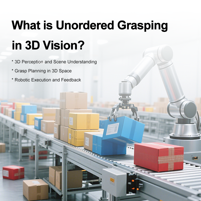 What is Unordered Grasping in 3D Vision?