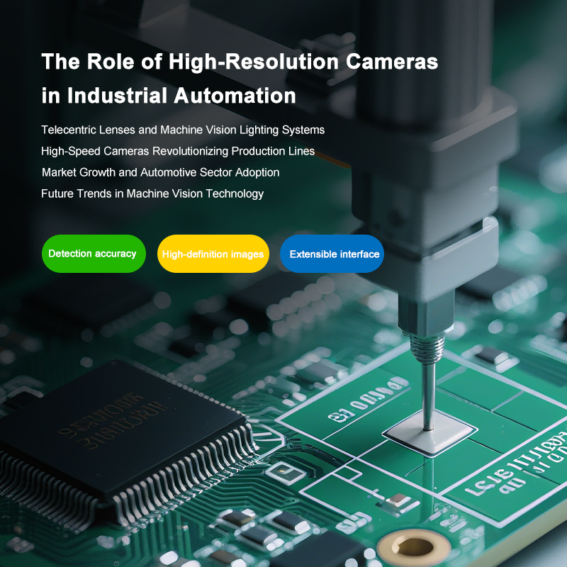 Streamlining Industrial Automation Through High-Resolution Machine Vision Cameras