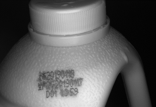 Milk character defect detection