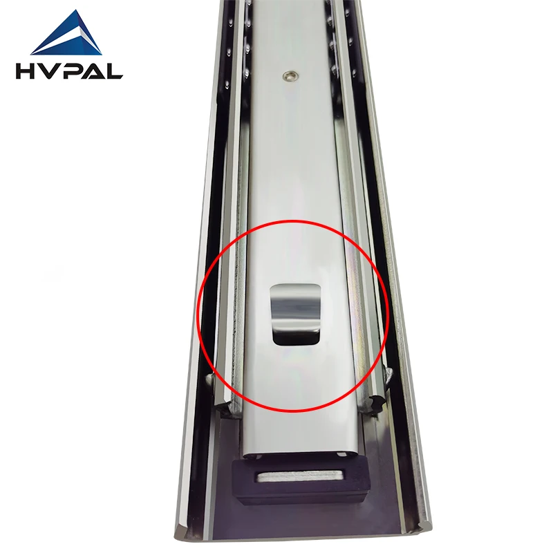 HVPAL 3-Section Heavy Duty Ball Bearing Drawer Slides 12-30 Inch (305-760mm) 115kg Load, Snap-On Mounting for Tool Chest