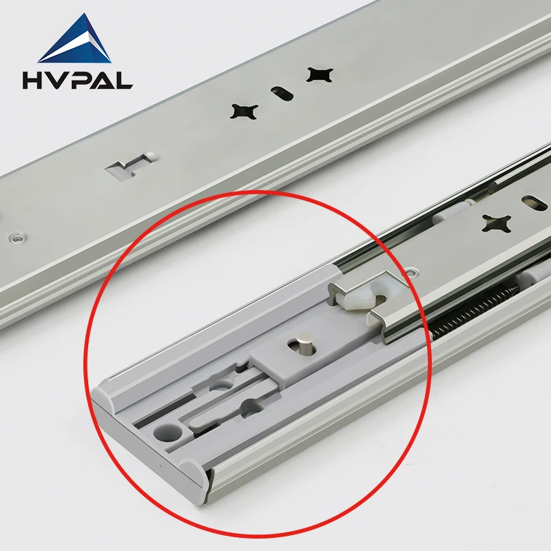 HVPAL industrijske samokočive klizne letvice 115 kg velike nosivosti, neraspojive kuglične letvice za fioka alatnih ormara
