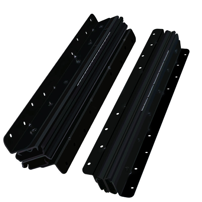 HVPAL 16-40 Inch Heavy Duty 3-Section Undermount Drawer Slide for Stairs Storage 120kg Load Capacity, Silent Movement