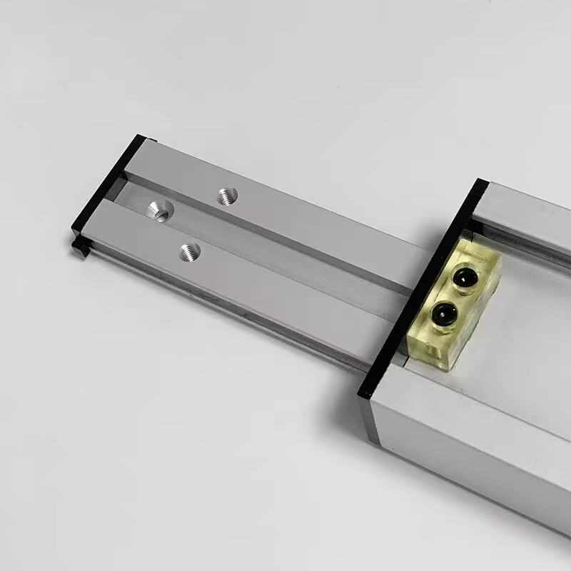 HVPAL 120mm Width 3-Section Industrial Telescopic Side Mount Guide Aluminum Sliding Rail Side Mount Telescopic Rail 1000kg