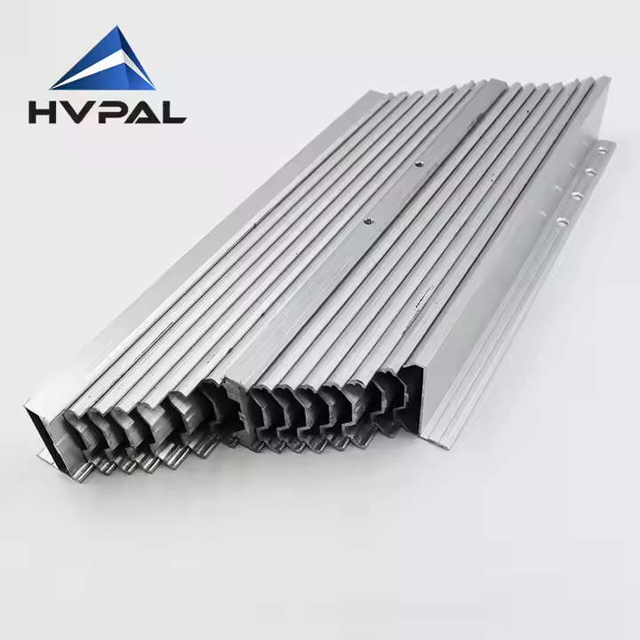 HVPAL Szerokość 48mm, długość 300mm, aluminiowy tor ślizgowy składany wielokrotnie, nośność 50kg do mechanizmu stołu składanego