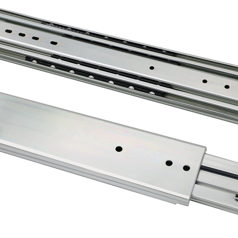  HVPAL Ultra Heavy Duty 3-Section Full Extension Ball Bearing Slide Rail 10-60 Inch for Industrial Cabinets/Machine Tools