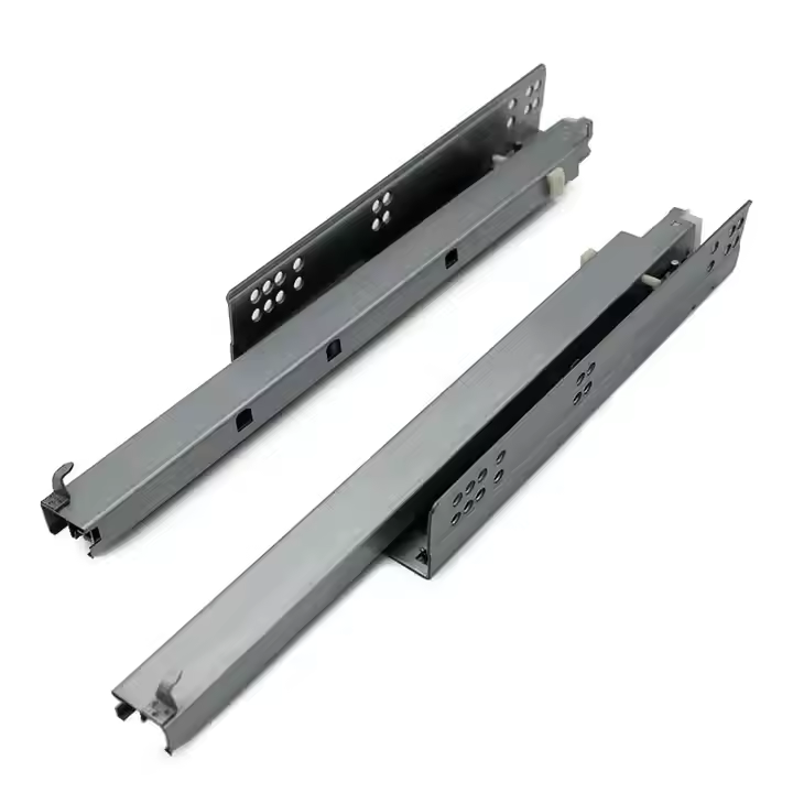 300MM-550MM Miękko zamykany szuflady podwójne łożysko 30 kg Łatwy montaż do szaf i kuchni