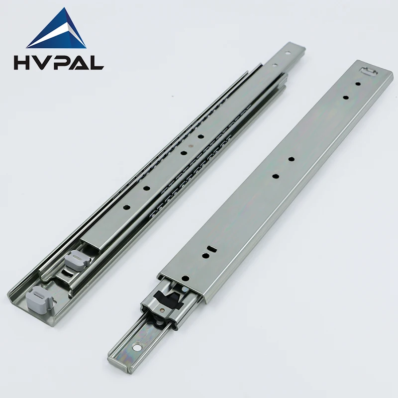 HVPAL Robust Steel Ball Bearing Drawer Slide, Optional Hook-In, 12-40 Inches, 115kg Load, Separable/Non-Separable Design