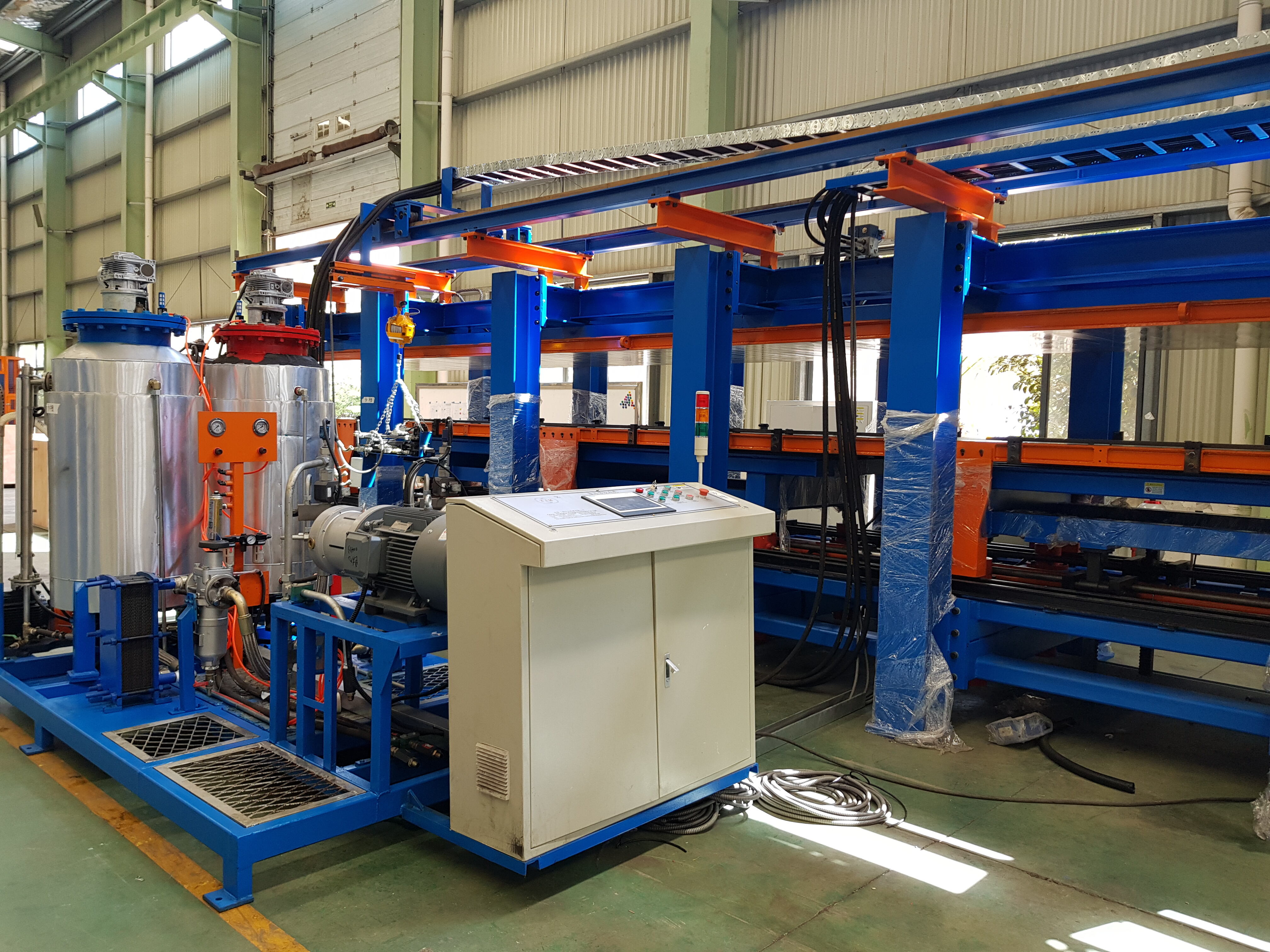 Zhongji Cold Storage Panel Equipment: Empowering the Upgrade of Cold Chain Production！