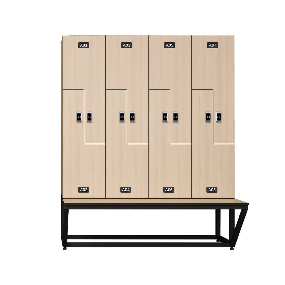 Hygienic Z-Type HPL Locker for Premium Hospitals & Medical Centers, Classified Storage Solution