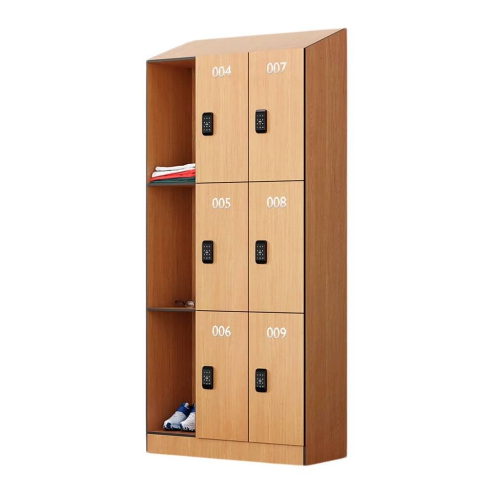 Customizable Sloping Top Locker for Offices & Gyms, Moisture-Resistant ...